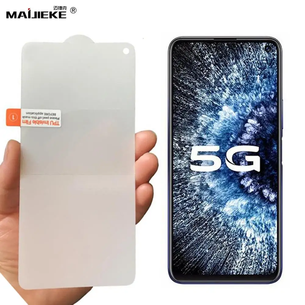 Защитная передняя Гидрогелевая пленка 15D для VIVO IQOO 7 Z1X Z1 NEO 3 Защита экрана vivo iqoo 5 pro