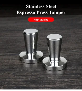 

Stainless Steel Coffee Espresso Press Tamper Filling Tool Compatible with Nespresso Capsules Machine 24/ 30/ 40mm