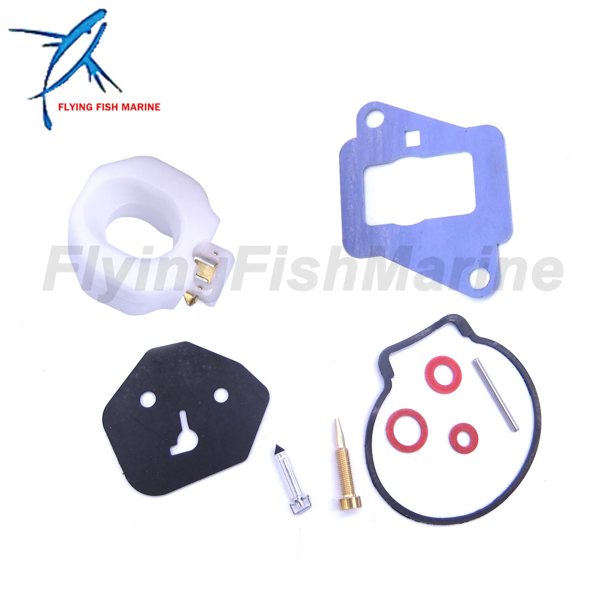 Подвесной Двигатель 6E7-W0093-01 6E7-W0093-02 6E7-W0093-03 6E7-W0093-04 Карбюратор Ремонтный комплект для лодочного мотора Yamaha 9.9HP 15HP, Sier
