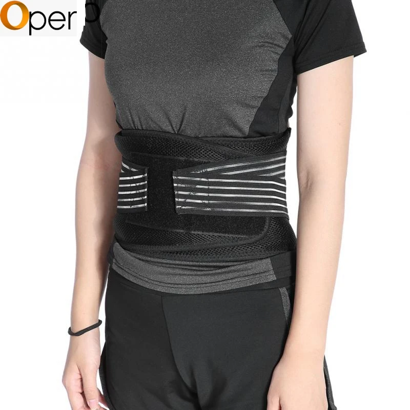 

Adjustable Brace Support Belt Breathable Abdominal for Waist Strain Pain Relief Protection Braces Belt Posture Corrector Neutral