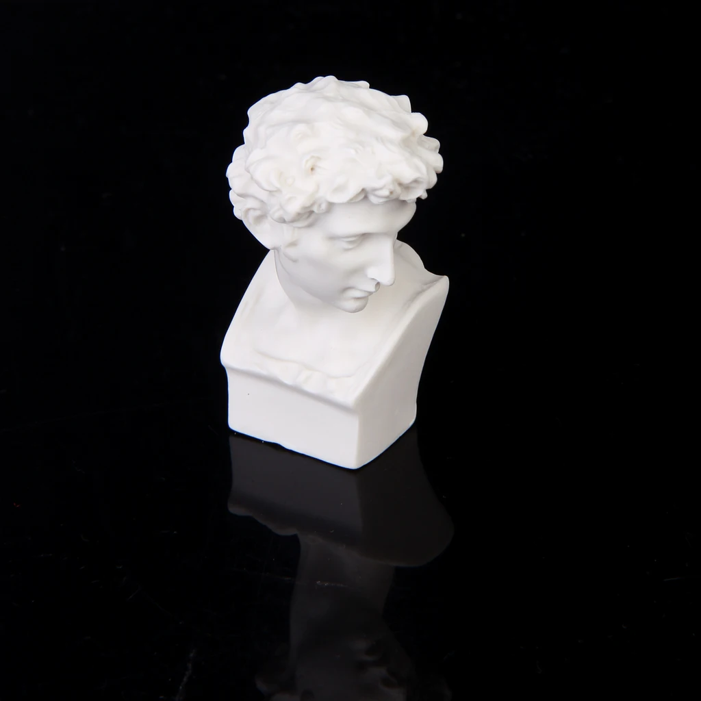 Dollhouse miniature figurine sculpture Giuliano de' Medici Statue Bust Resin