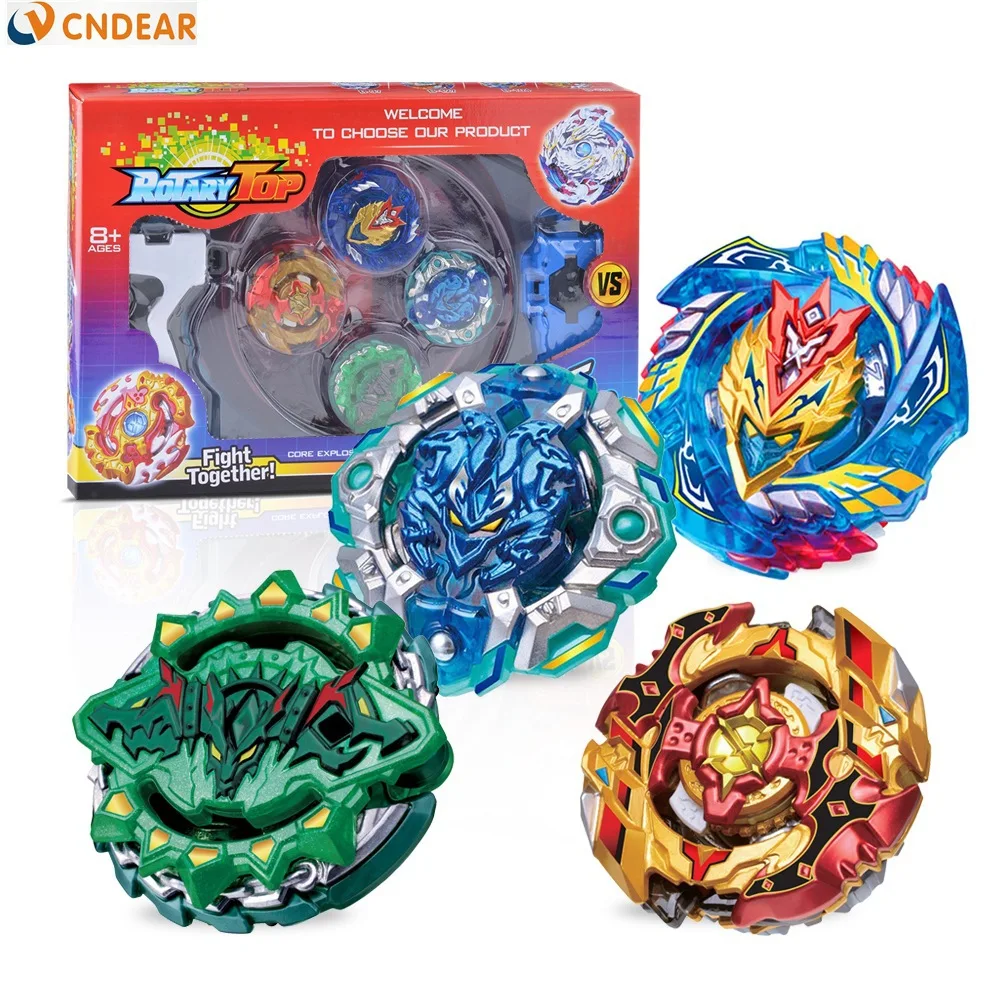 Burst Spinner в коробке B128 B127 B121 с пусковой установкой на руль игрушки