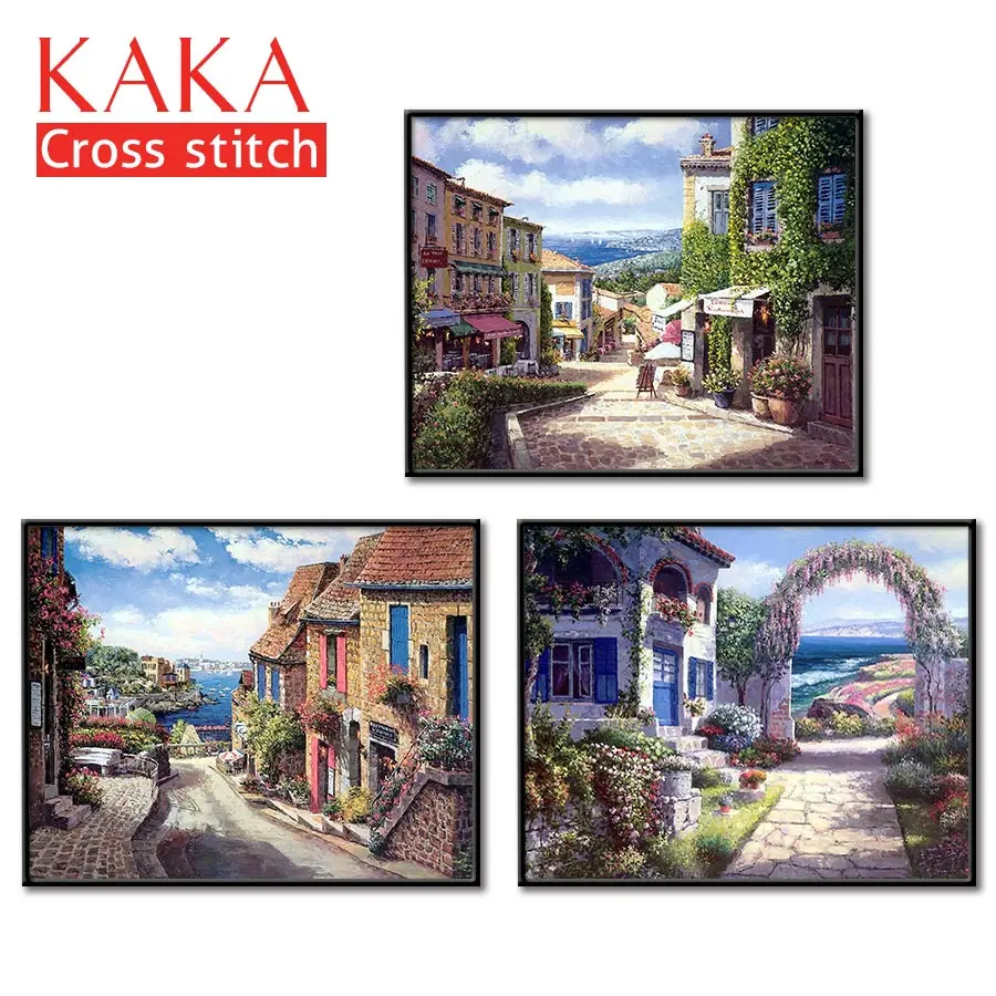 Набор для вышивки крестиком наборы с напечатанным рисунком 11CT canvas домашнего