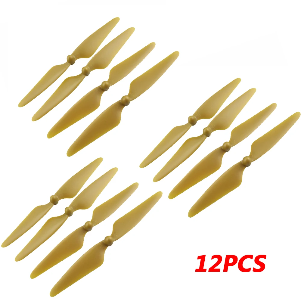 12Pcs H501S Elica Rc Drone Ab Elica Puntelli Pezzo Di Ricambio Per Hubsan H501S Rc Quadcopter Main Blade Accessorio