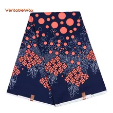 Bintaralwax Новое поступление Анкара Binta настоящий воск высокое качество 6 ярдов африканская ткань для вечерние платья FP6067