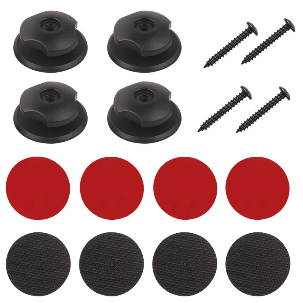 

4pcs/set Car Truck Hook Mounting Point Set High Quality For Car Rear Cargo Trunk Storage Organizer with 12 Accessories