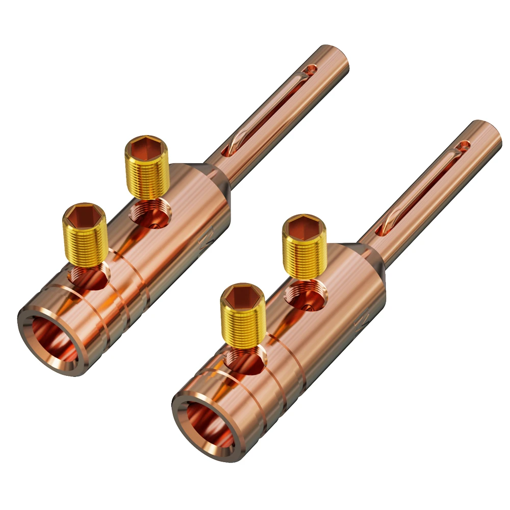 Pure copper banana plugs Clearance