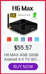 Q Plus Android 9,0 tv Box 6K Smart tv Box 4 Гб ram 64 Гб Allwinner H6 четырехъядерный H.265 USD3.0 2,4G Wifi Google Play store Youtube