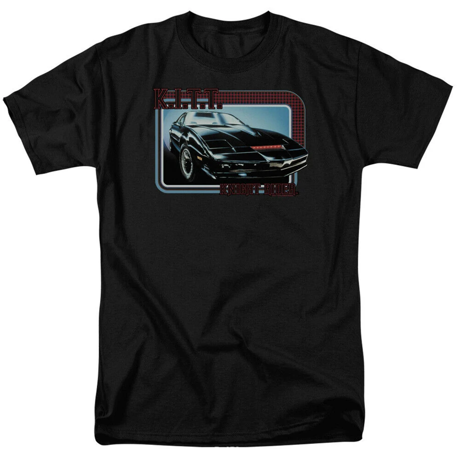 Knight Rider Китт лицензированных взрослая футболка новая унисекс прикольные