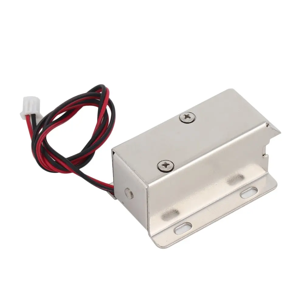 Профессиональный небольшой DC 12V открытый тип рамки соленоида для электрического замка двери с низким энергопотреблением стабильность