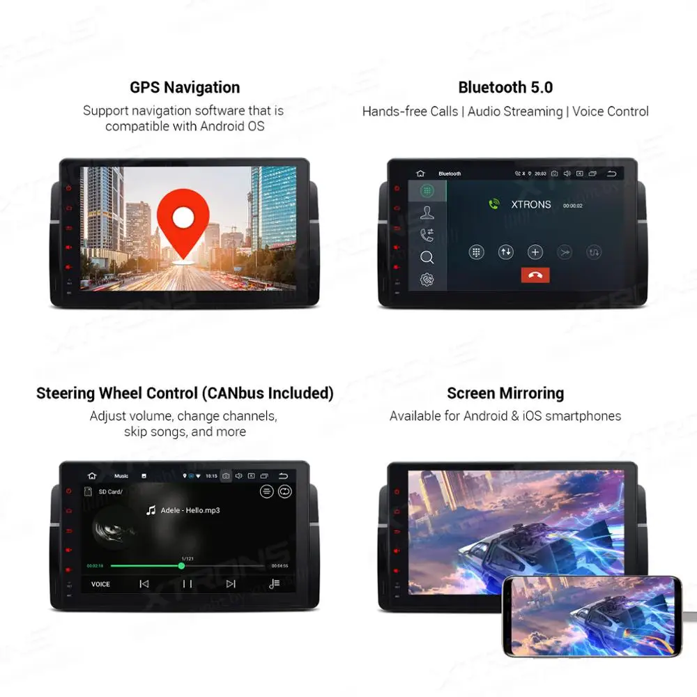 Clearance XTRONS 64GB 4GB 9