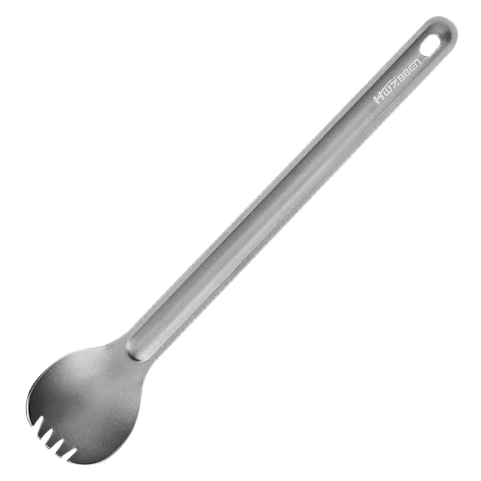 Outdoor Titanium Spork Long Handle Spoon Fork Portable Spork Cutlery-GS 