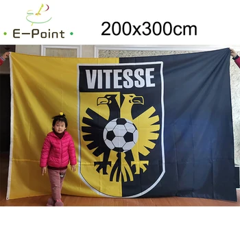 

Netherlands SBV Vitesse Arnhem Flag 3ft*5ft (90x150cm) Big Size Christmas Decorations for Home Flag Banner Type A Gifts
