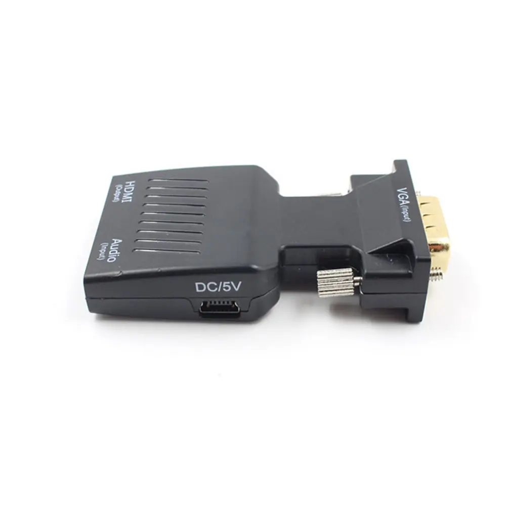 VGA мужчин и женщин HDMI конвертер с аудио кабель адаптера 1080P для HDTV монитор проектор ПК PS3