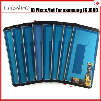 

5.6" 10 Piece/lot J600 LCD For Samsung Galaxy J6 2018 J600 J600F LCD Display Touch screen Digitizer Assembly