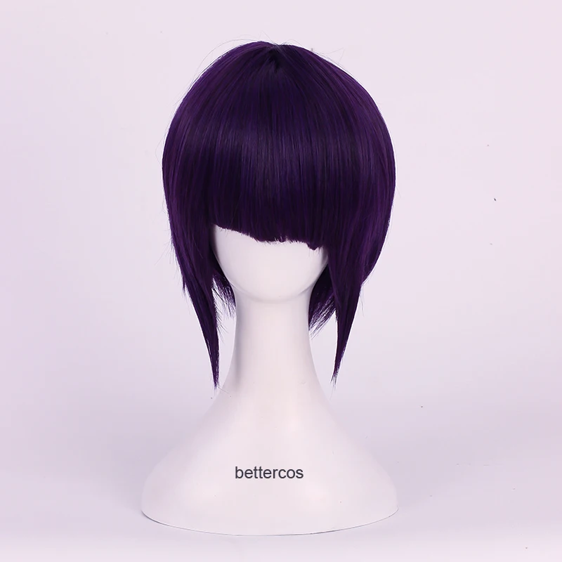 Парик для косплея моя геройская Академия киока ИРО Jirou Kyouka короткий фиолетовый