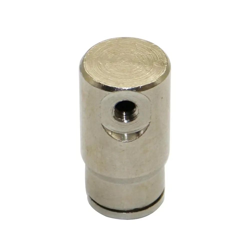 

2 Nozzles Hole 3/8" Slip Lock Hose End Connector Quick Coupling Connect 9.52mm Hose Leak proof Quick Union End Plug 2Pcs