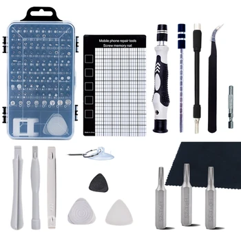 

123 in 1 netic Screwdriver Set Computer Repair Tool Kit Pc Screwdriver Set for Computer Electronics Controller Repair