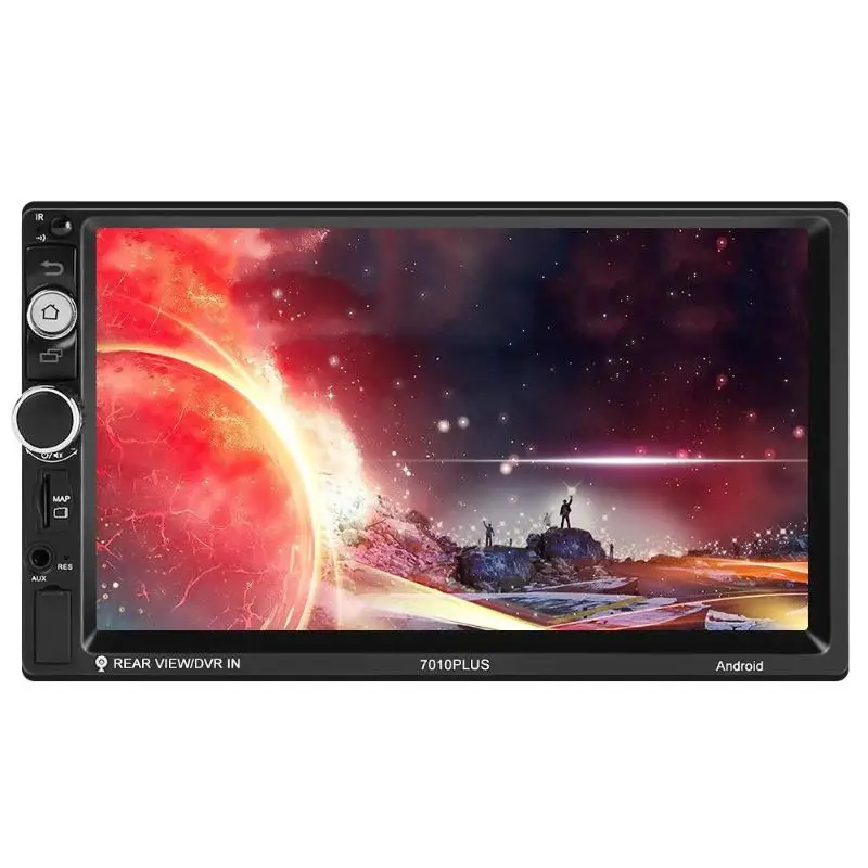  2 Din Autoradio 7 zoll Android 9.0 Auto Stereo WiFi GPS Navigation USB AUX Bluetooth 41 FM AM RDS A