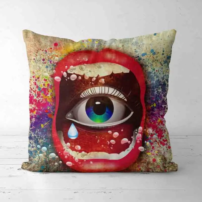 

Throw Pillow Covers Cushion Decorative Pillowcase Doubled Sided Print