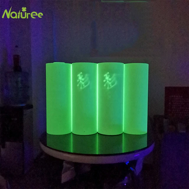 Different Size Glow In The Dark Printable Heat Transfer Vinyl Inkjet Print  PU Luminous/Photoluminescent Film For Safety Signs - AliExpress