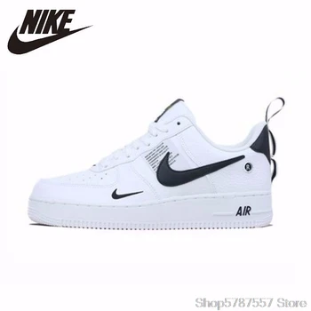 

NIKE New Arrival AIR FORCE 1 AF1 Breathable Utility Men Running Shoes Low Comfortable Sneakers #AJ7747