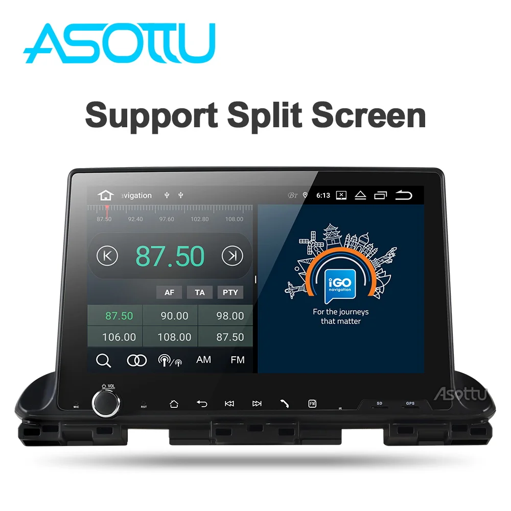 Discount Android 9.0 DSP car dvd for Kia CERATO K3 2018 2019 GPS gps navigation car multimedia player video radio player 4
