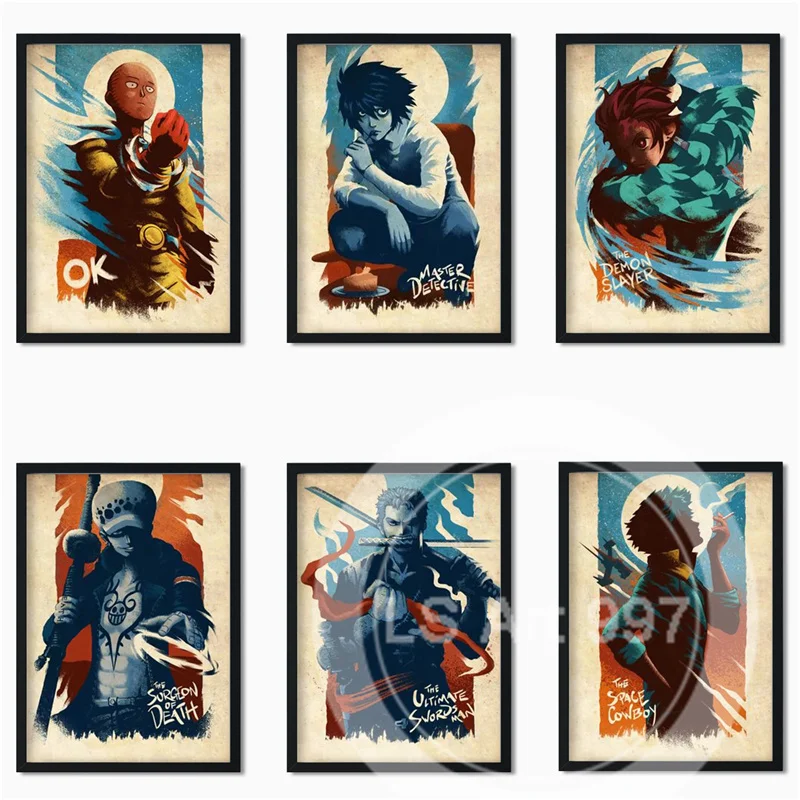 

5D DIY Retro Style Japanese Classic Anime Picture Diamond Painting Diamond Mosaic Cross Stitch Full Brick Embroidery Home Decor