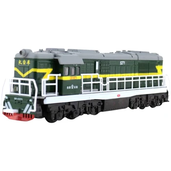 

Hot 3C-1:50 Locomotive Alloy Model,Metal Sound and Light Back to the Car Model,Boy Toys,Children's Gifts,Green