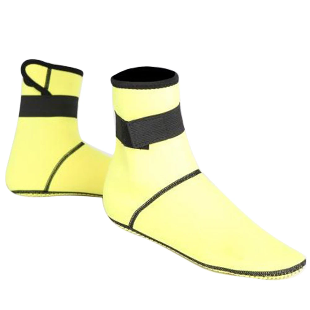 

1 Pair Flexible Side Opening Underwater Neoprene Sports Snorkeling Non Slip Isolation Protection Wear Resistant Diving Socks