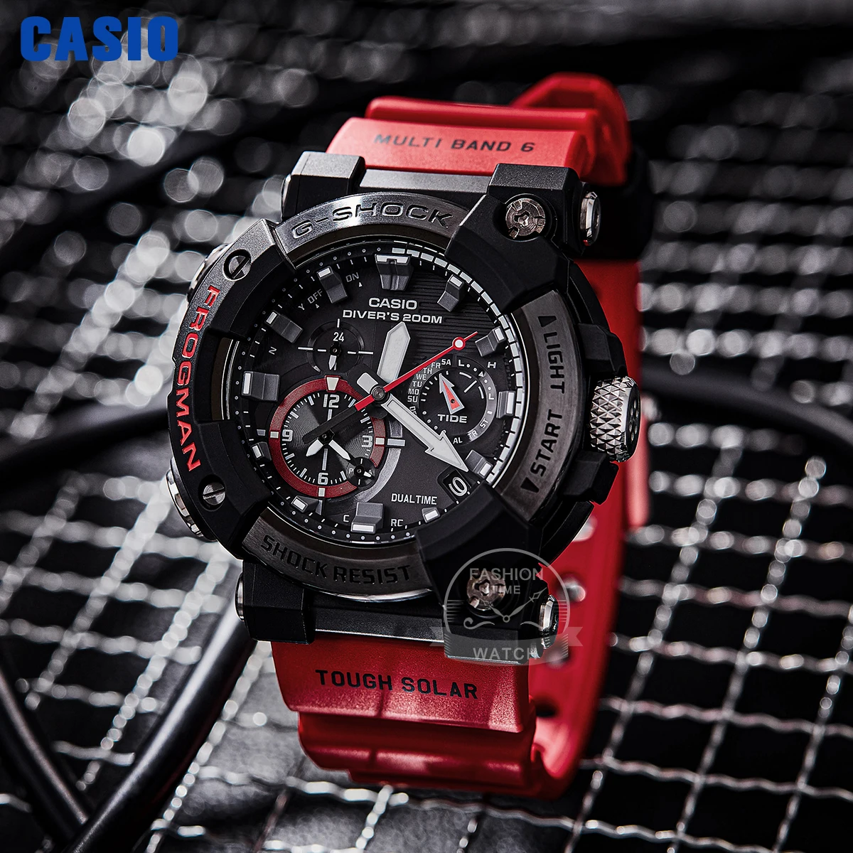 Casio orologio G SHOCK gli uomini 200m impermeabile orologio da polso al  quarzo militare Sport arcobaleno veleno rana orologi relogio GWF A1000  1A|Quartz Watches| - AliExpress