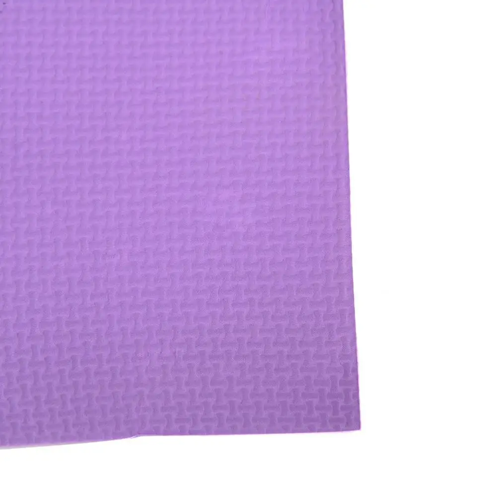 176 см EVA водонепроницаемый пылезащитный Коврик для йоги экологически чистый фитнес-упражнения коврики для йоги синий/фиолетовый спортивный коврик для похудения