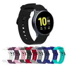 Ремешок для часов samsung Galaxy Watch Active 2 44 мм 40 мм для Galaxy 42 мм/gear Sport/gear S2 20 мм для Amazfit BIP GTS