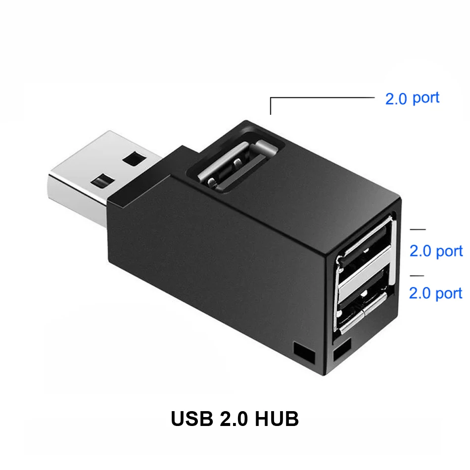 USB C адаптер высокоскоростной концентратор данных U диск кард-ридер для iPhone Xiaomi samsung компьютер PC многопортовый 3 порта USB 3,0 удлинитель