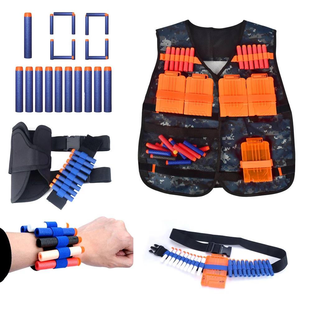 

Аксессуары для Nerf Mega Nerf, жилет с зажимом для игр, подходит для Nerf
