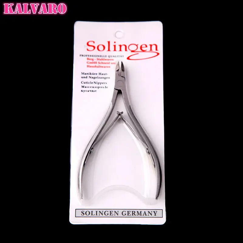 

1Pcs Stainless Steel Nail Scissors Manicure Pedicure Tools Sliver Handle Dead Skin Scissor Cuticle Nipper Clipper Art Manicure