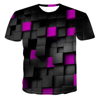 

One piece Harajuku men's 3D T-shirt Casual tops three-dimensional spiral T-shirt O-neck tshirt Streetwear Oversized shirts