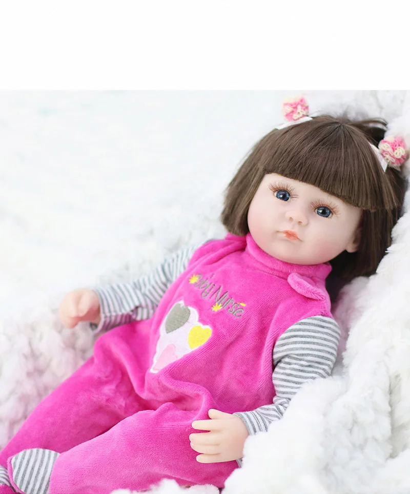 Модная Кукла Reborn Baby 42 см очаровательные Куклы ручной работы реалистичные куклы для новорожденных Кукла Принцесса Bonecas игрушки для детей Новинка