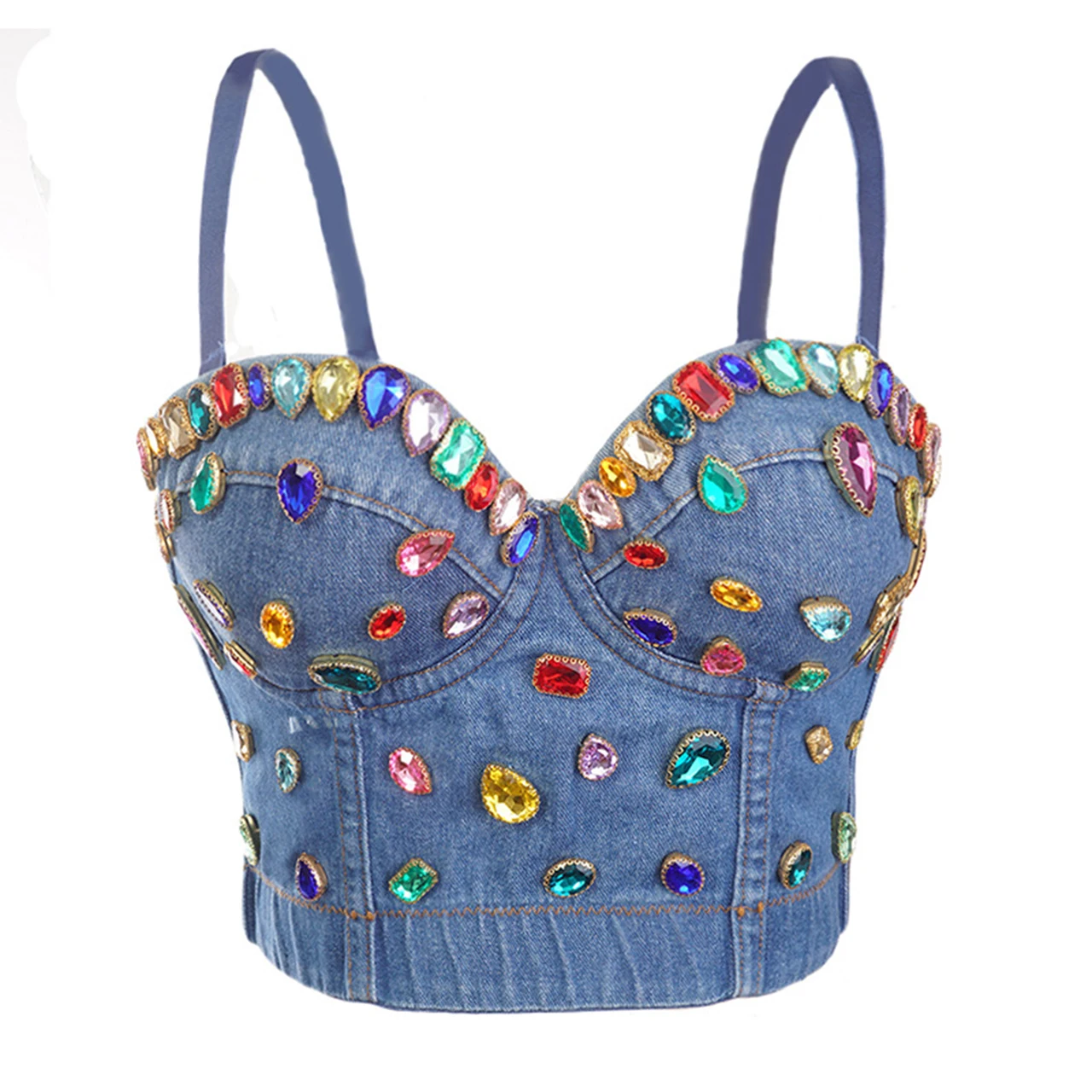 silk camisole Irene Tinnie Sexy Cute Hole Cartoon Decoration Push Up Bustier Women's Bralette Cropped Top Vest Plus Size ladies bra