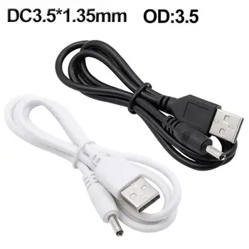 

DC Power Adapter Cable USB to DC 3.5*1.35mm DC3.5 Power Cord for Rechargeable Headlamp Rechargeable Flashlight Torch Lighting