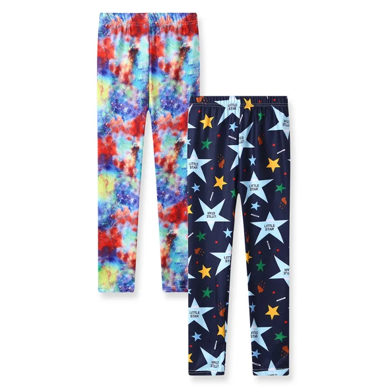 

2019 New 2pcs Toddler Baby Girls Print Pattern Pants Leggings Children Cute Stretchy Trousers Bottoms