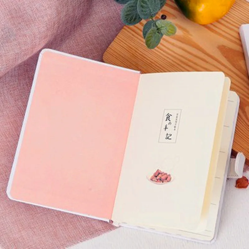 MIRUI new creative food remember food hardcover notebook illustration inside page hand book diary student school office supplies MIRUI new creative food remember food hardcover notebook illustration inside page hand book diary student school office supplies