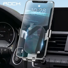 Гравитационный Автомобильный держатель для телефона 360 Вращение подставка для мобильного телефона Автомобильный держатель для вентиляции универсальный для iPhone samsung Xiaomi