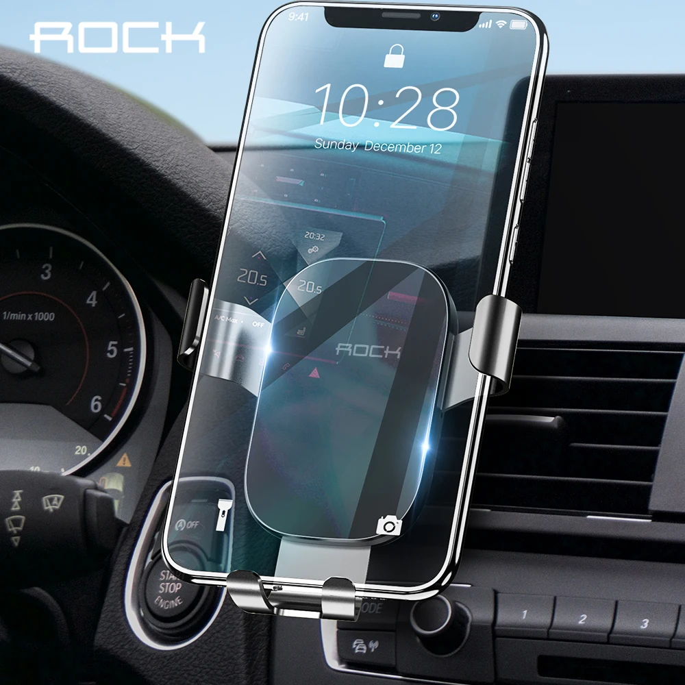 Гравитационный Автомобильный держатель для телефона 360 Вращение подставка