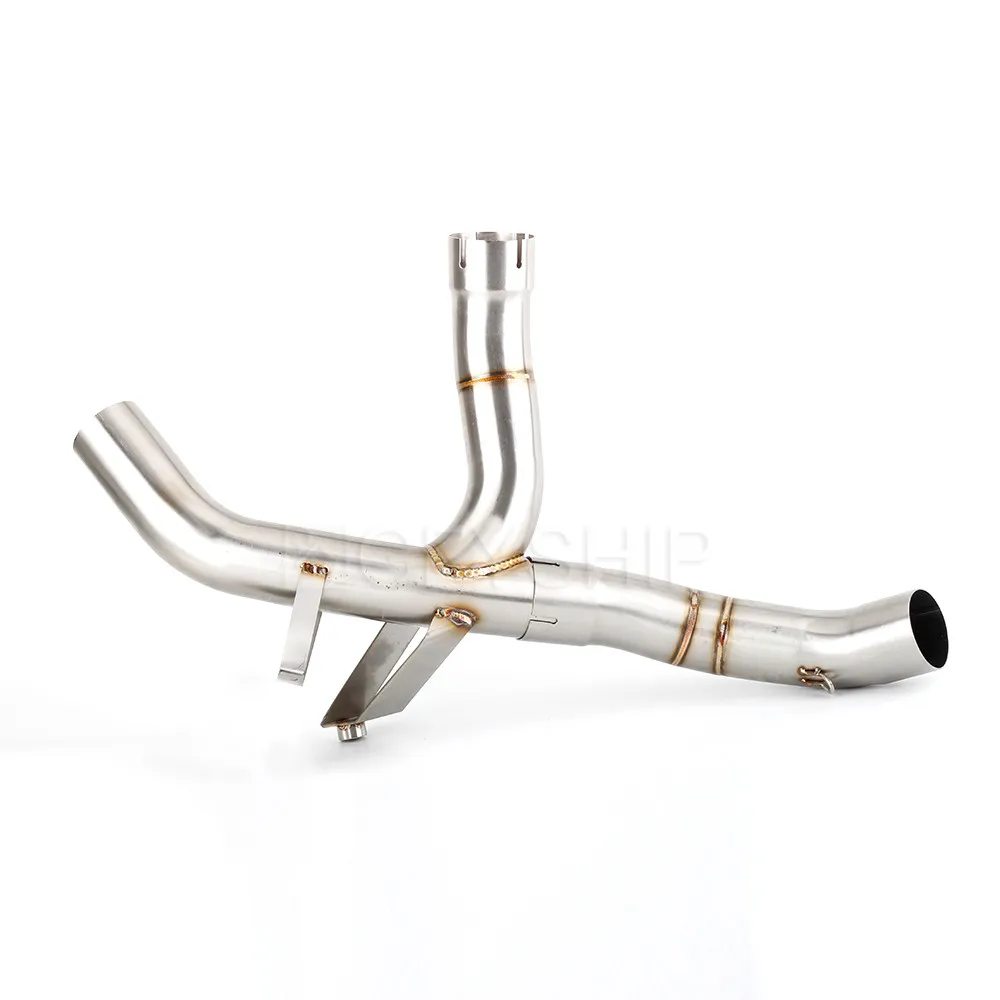 Exhaust Link Pipe Slip-on For Ducati Multistrada 950 2017 to 2020 2021 Multistrada 950 S Escape Motorcycle - Image 2