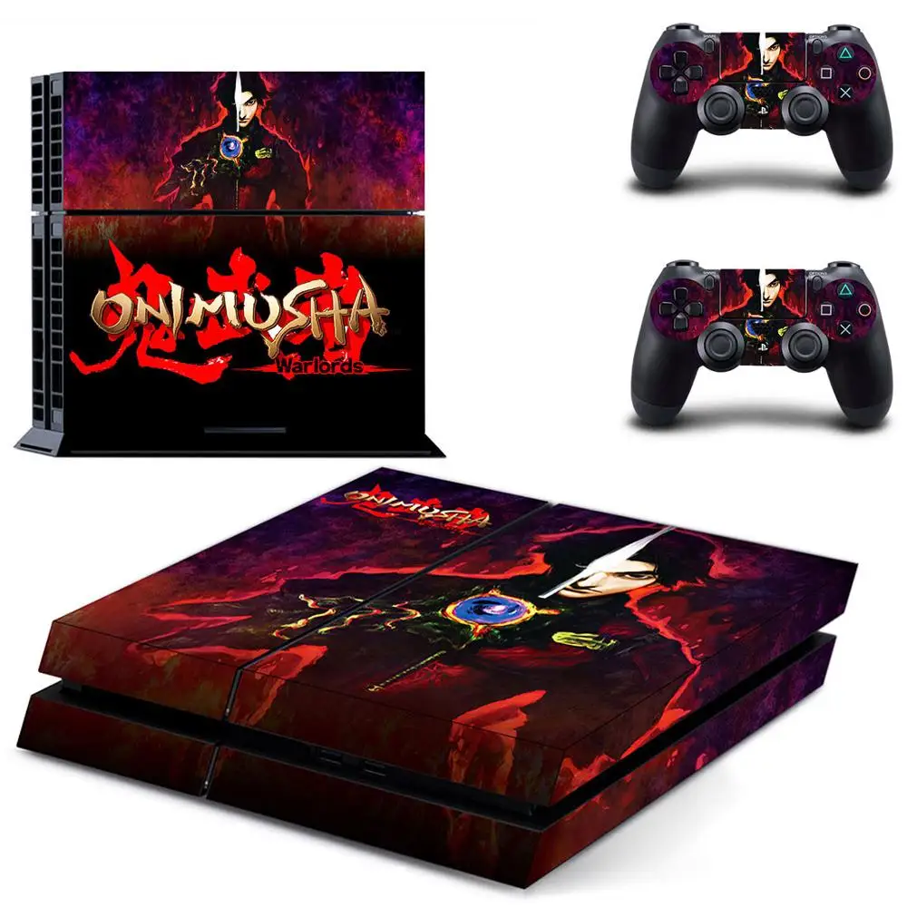 Onimusha стикер s Наклейка для PS4 PS 4 Vinly стикер Play station 4 наклейки Pegatinas Adesivo для консоли playstation 4 и 2 контроллера - Цвет: GYTM2318