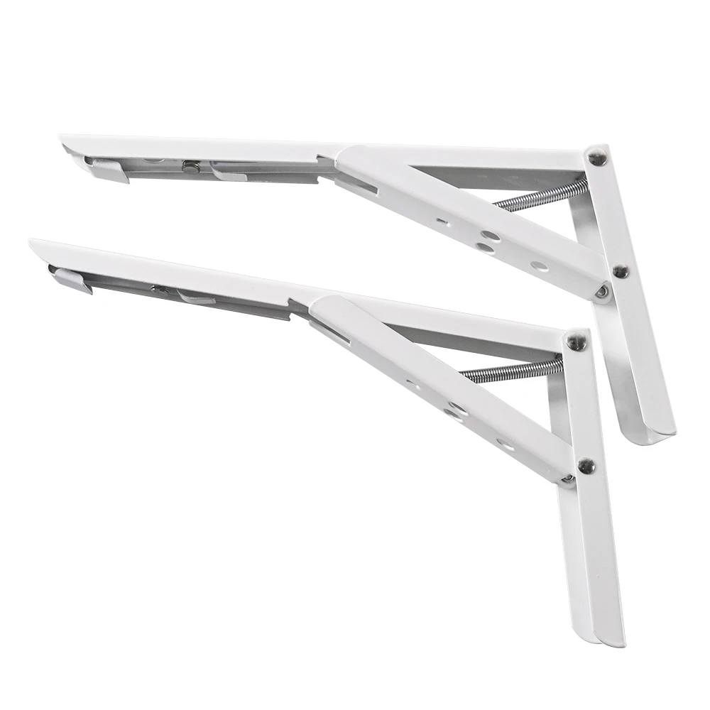 Folding Shelf Bench Table or Bracket with Mounting Screws 8&quot 10&quot 12&quot 14&quot16&quot Length Pack of 2 | Обустройство дома