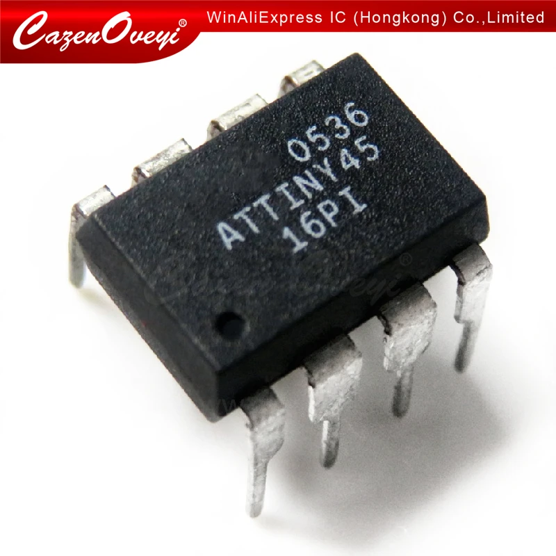 1 шт./лот ATTINY45-20PU ATTINY45 DIP-8 в наличии | Электронные компоненты и принадлежности