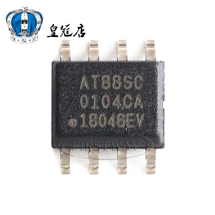 5 шт. AT88SC0104CA-SH SOIC-8 EEPROM лапками углублением SOP-8