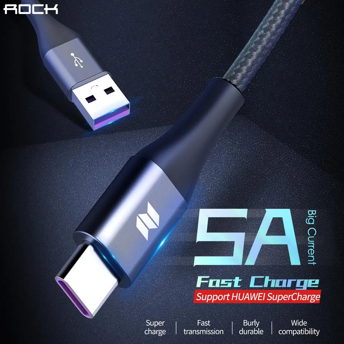 QC3.0 usb type C кабель 5A металлический кабель для быстрой зарядки и синхронизации совместим с samsung Note S10 S9 S8, LG V50 и другими USB-C устройствами